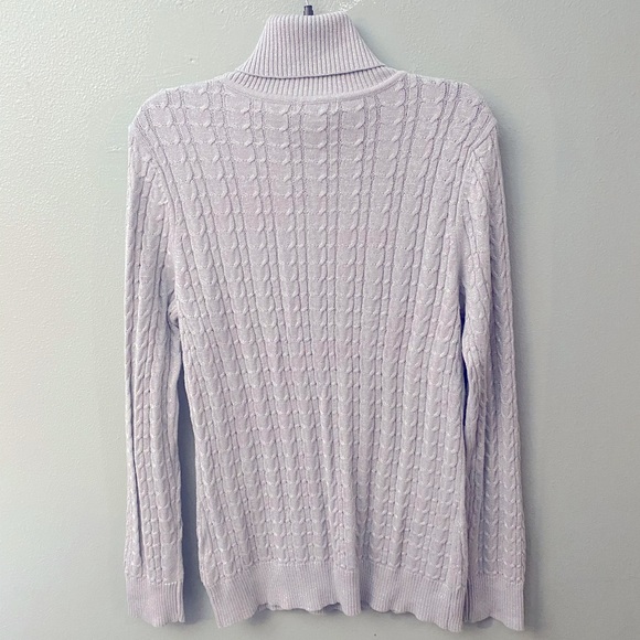Shimmer Cable Knit Sweater - Picture 3 of 3